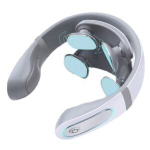 4D Shiatsu Wireless Neck Massager – Pain Relief & Pulse Therapy