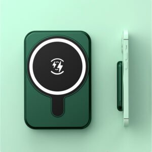 5000 mh Wireless Charging Power Bank – Slim & Fast Charging for Smartphones