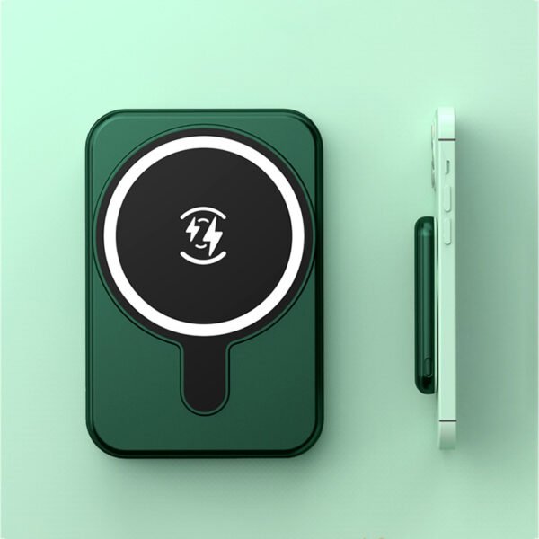 5000 mh Wireless Charging Power Bank – Slim & Fast Charging for Smartphones