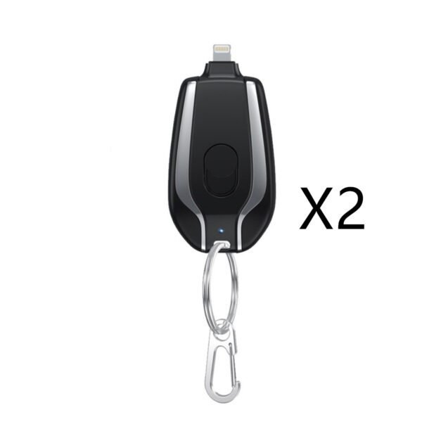 Mini Type-C Keychain Power Bank – 1500mAh Fast Charging Backup - Image 4