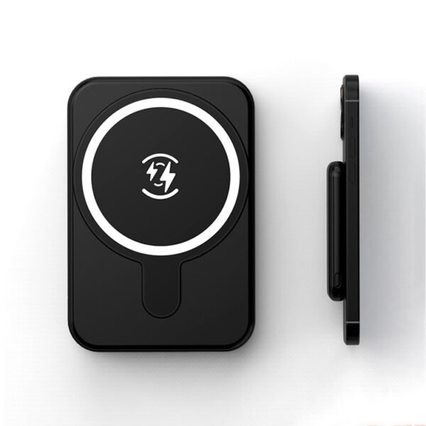 5000 mh Wireless Charging Power Bank – Slim & Fast Charging for Smartphones - Image 6