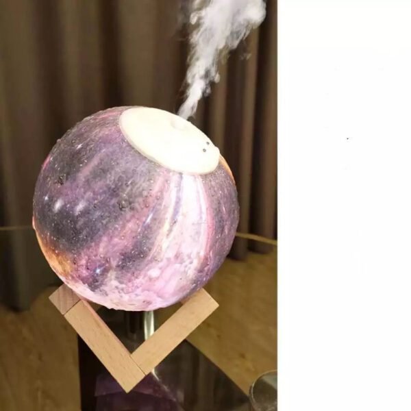 Lunar Humidifier Night Light Bedroom Household Aromatherapy Moisturizing Spray Dormitory Bedside Mute Creative Gift - Image 5