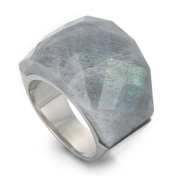 Women's Fashion Natural Stone Ring - Image 2