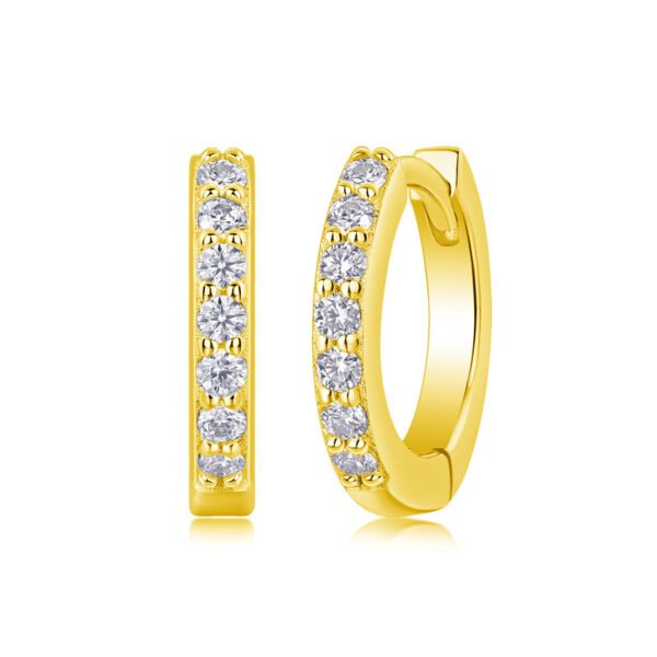 Niche Ins Fashion Earrings 925 Sterling Silver - Image 2