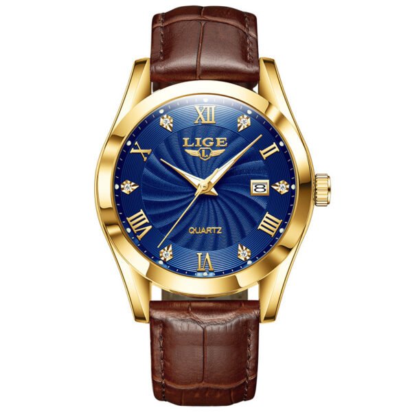 Simple Waterproof Watch for Middle-Aged and Elderly Men – Classic Design, Easy to Read, Built to Last - Image 7