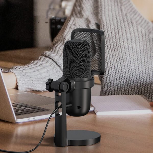 Notebook Computer Game Voice Live Broadcast Desktop USB Wired Microphone - Image 4