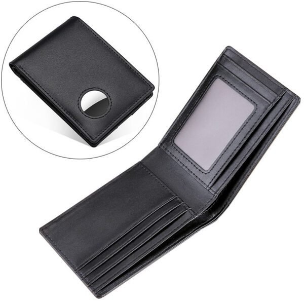 Men's Leather Tracker Wallet Stylish & Smart - Image 5