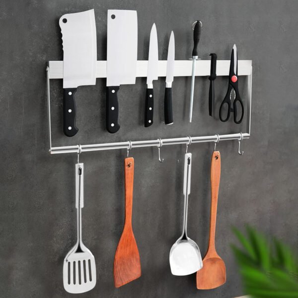 Kitchen Wallmounted Kitchen Knife Storage Rack - Image 2
