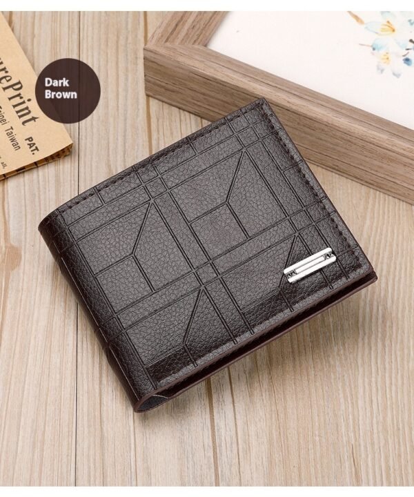 Men's Driver's License Integrated Card Multifunctional Leather Wallet - Image 8