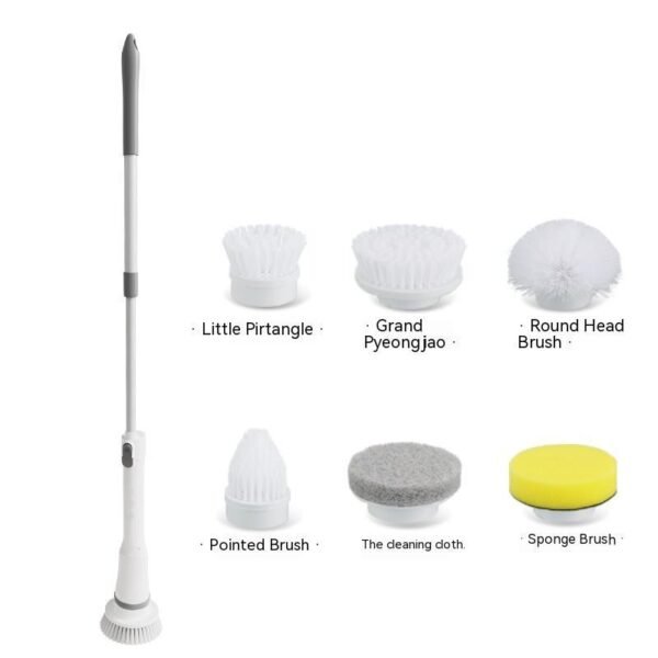 Telescopic Electric Scrubber Easy Wall & Floor Cleaning - Image 7