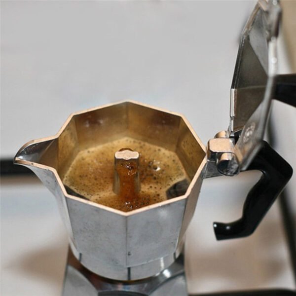 Elegant Ten Anise Octagonal Coffee Pot & Matching Cup Set – Vintage-Inspired Design for Espresso - Image 7