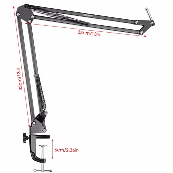 Neewer NW-7000 USB Condenser Mic & Adjustable Stand – Perfect for Recording - Image 2