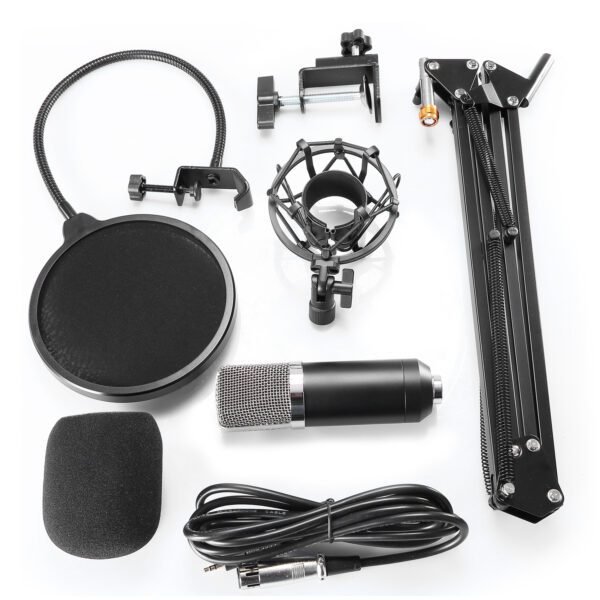 NW70 Microphone KIT+B-3 MICROPHONE WIND SCREEN FILTER SHIED+NB-35 STAND - Image 4