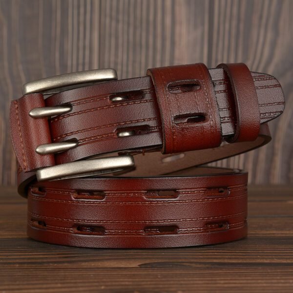 Men’s Leather Belt – Perfect for Jeans & Casual Wear - Image 4