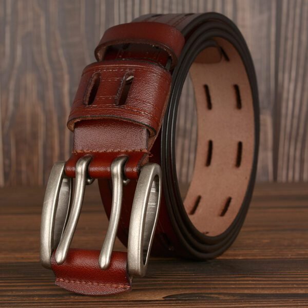 Men’s Leather Belt – Perfect for Jeans & Casual Wear - Image 3