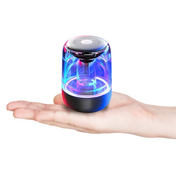 Bluetooth Speaker with Radio  Dynamic Bass & LED Glow - Image 2