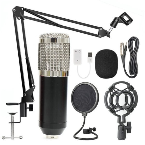 Net Microphone Stand Set Sturdy & Adjustable - Image 8