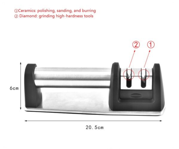 Premium Kitchen Knife Sharpener Quick & Efficient Blade Sharpening - Image 2