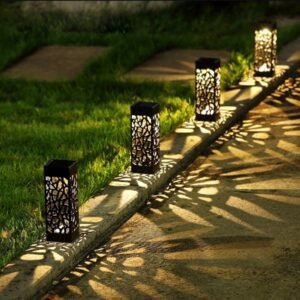 Solar Pathway Lights Wireless Outdoor Garden Lanterns