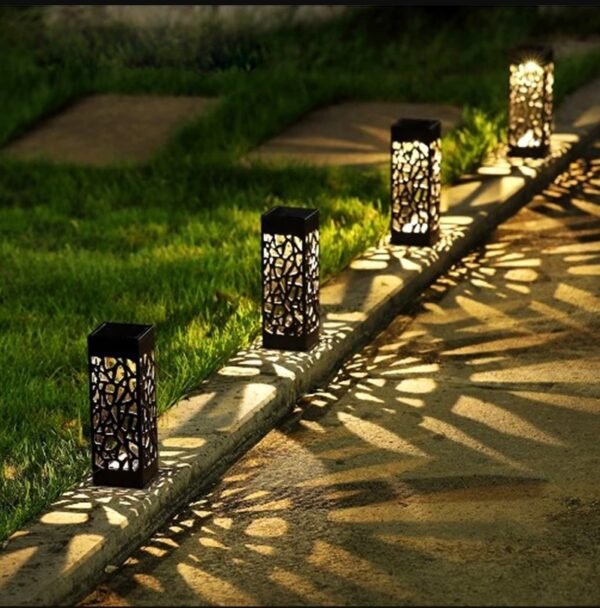 Solar Pathway Lights Wireless Outdoor Garden Lanterns