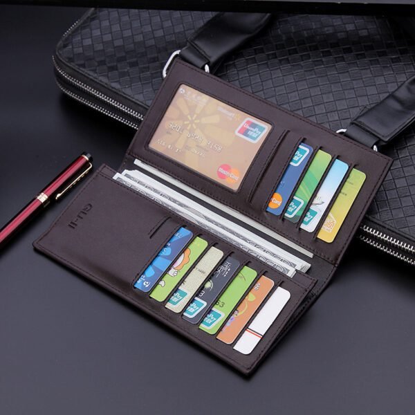 Men's Long Wallet Trendy & Unique Design - Image 2