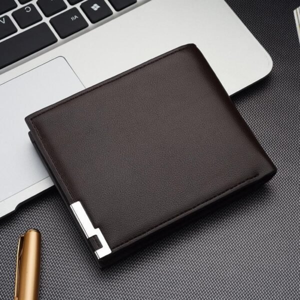 Men's Small Leather Wallet Stylish & Compact - Image 5