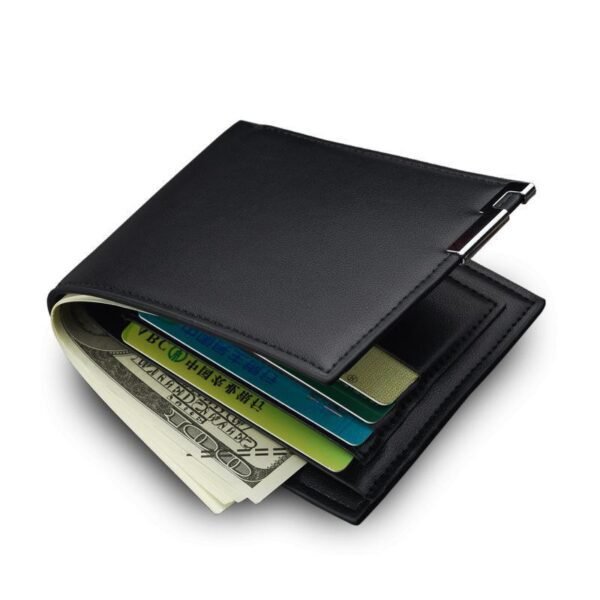 Men's Small Leather Wallet Stylish & Compact - Image 3
