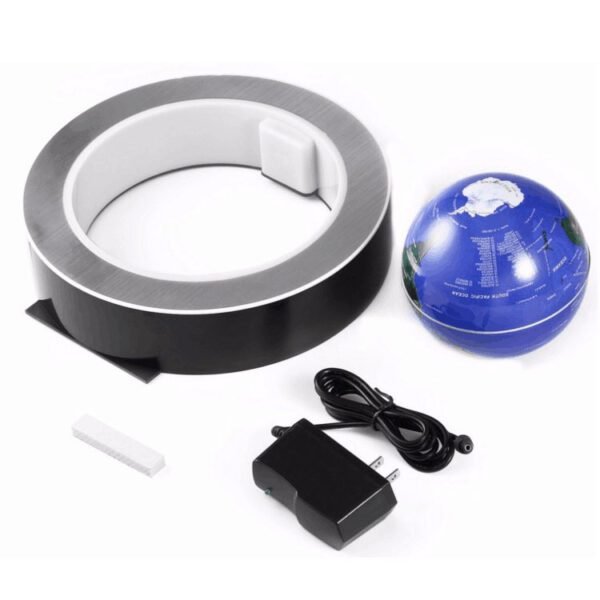 Magnetic Levitating Globe with LED Light – Floating World Map for Desk, Office & Gifts - Image 3