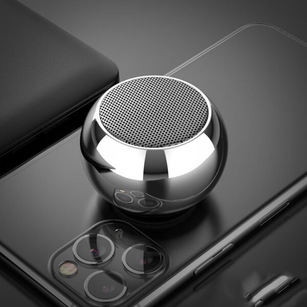 M3 Wireless Bluetooth Speaker  3D Electroplating  Mini Steel Cannon  Radio & U Disk Support - Image 5