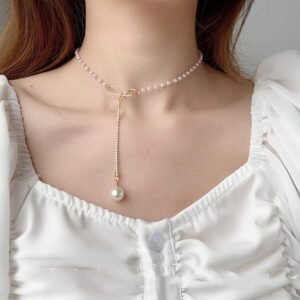 rendy Pearl Necklace: Cool Wind Fashion for Women