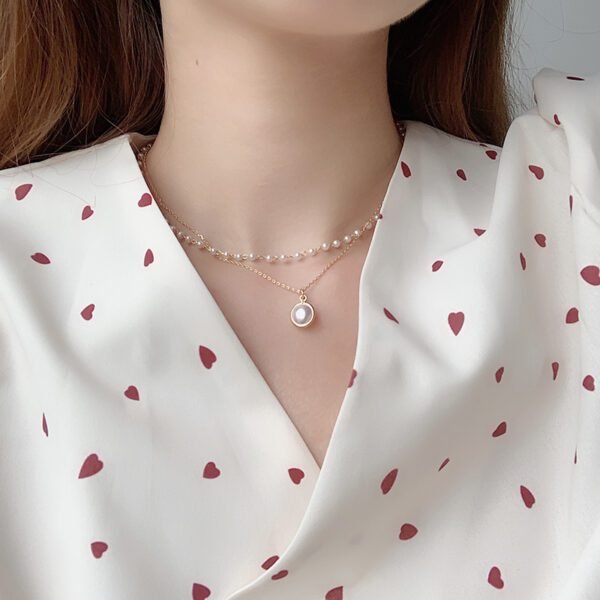 rendy Pearl Necklace: Cool Wind Fashion for Women - Image 4