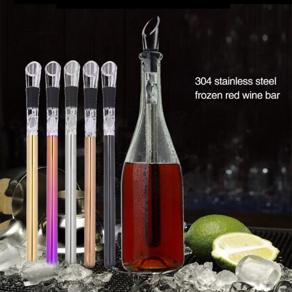 Stainless Steel Wine Chiller Stick  Leakproof Cooling for Beverages - Image 3