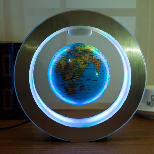 Magnetic Levitating Globe with LED Light – Floating World Map for Desk, Office & Gifts - Image 5