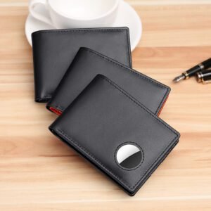 Men's Leather Tracker Wallet Stylish & Smart