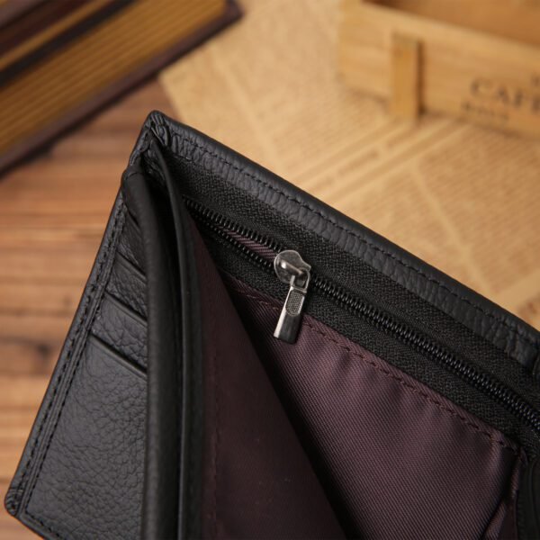 Men's wallet leather wallet coin purse - Image 5