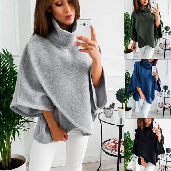 Cozy Women’s Sweatshirt – Warm, Stylish & Perfect for Autumn & Winter - Image 3