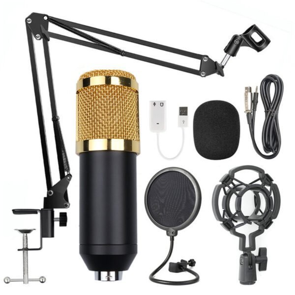 Net Microphone Stand Set Sturdy & Adjustable - Image 9