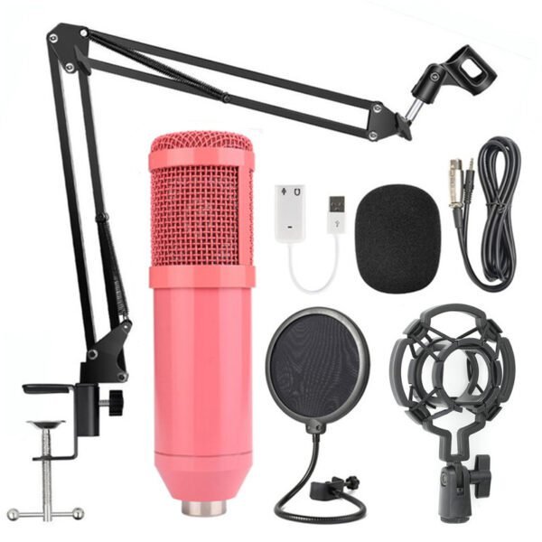 Net Microphone Stand Set Sturdy & Adjustable - Image 4