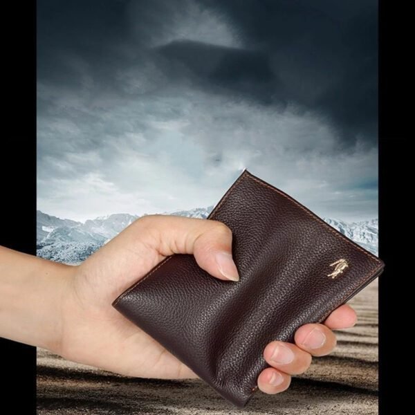 Men's Classic Short Wallet Fashionable & Business Ready - Image 2