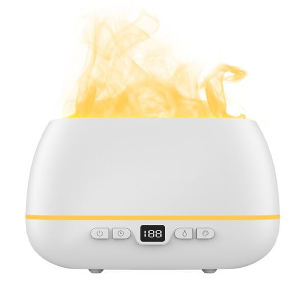 D Flame Humidifier  200ml USB Aroma Diffuser  Home & Relaxation Air Purifie - Image 2