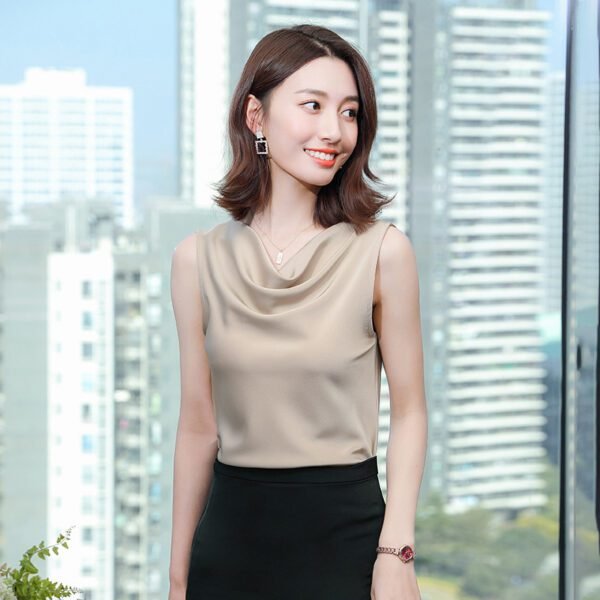 Turn Heads Effortlessly with the High-Elastic Satin Sexy Top – Silky, Sleek & Seductively Chic - Image 7