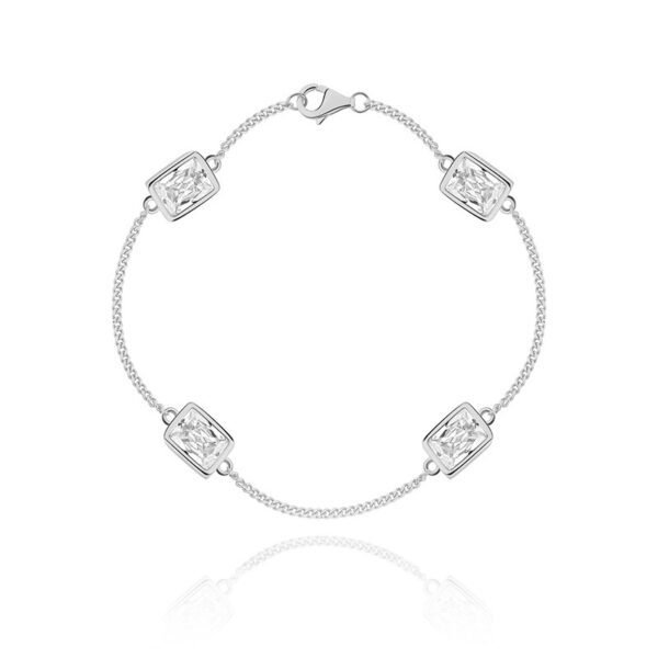 Gold-Plated S925 Silver CZ Zircon Jewelry Set for Women - Image 7