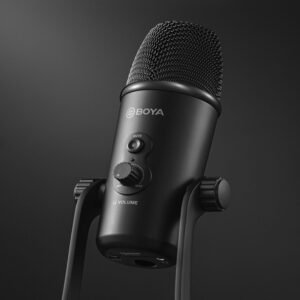 Condenser Microphone – Clear Sound for Broadcast & Recording