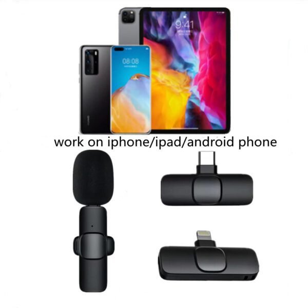 Wireless Lavalier Mic Clear Audio for Live & Recording - Image 9