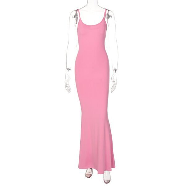 Elegant Spaghetti Strap Bodycon Dress – Stunning Style for Parties & Street Chic - Image 6