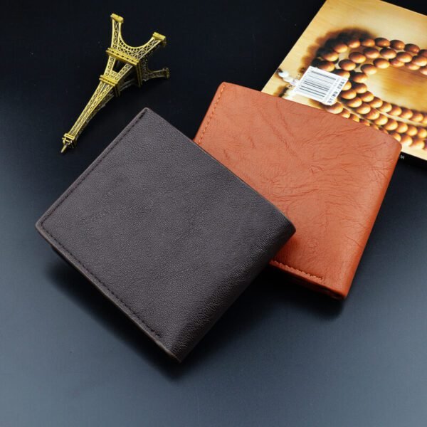 Slim & Stylish Short Wallet Ultra Thin & Compact - Image 2