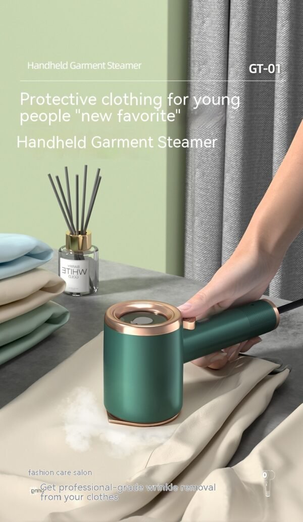 Portable Handheld Garment Steamer Travel Friendly Fabric Iron - Image 8