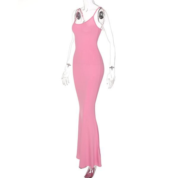 Elegant Spaghetti Strap Bodycon Dress – Stunning Style for Parties & Street Chic - Image 10