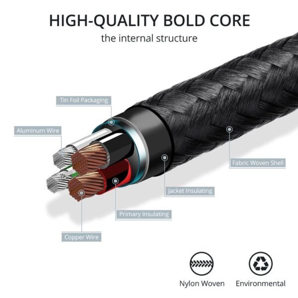 Type-C Triple Charging Cable – Fast & Reliable - Image 4