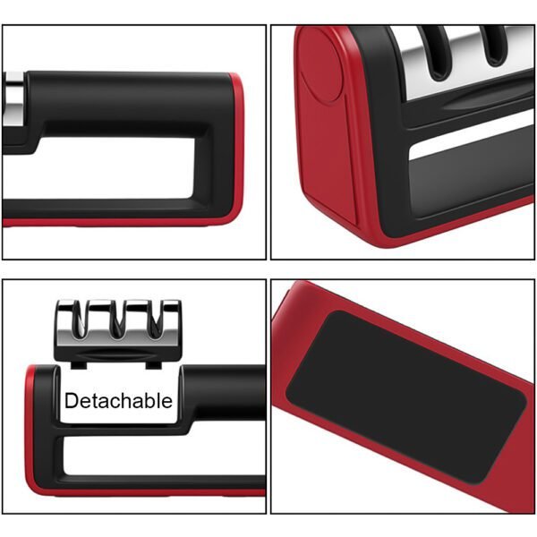 Professional 3-Stage Knife Sharpener Diamond Precision & Quick Sharpening - Image 4